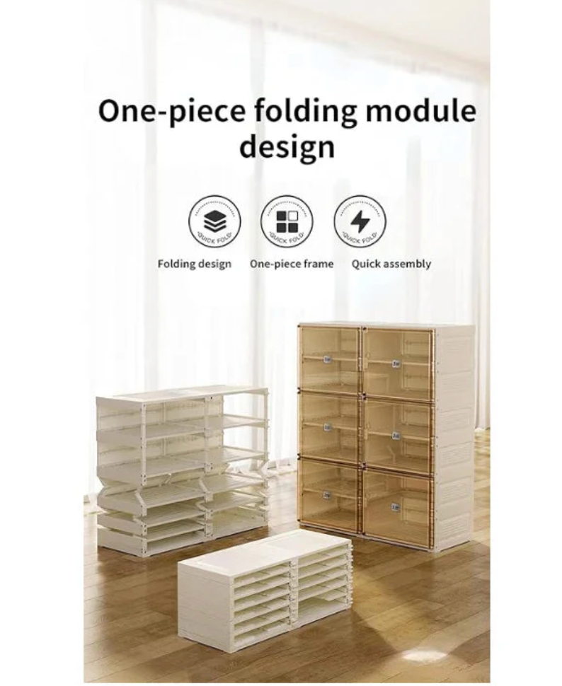 Smart Foldable Shoe Rack Shelf - 8 Layer |🔥 (BUY 1 GET 1 FREE)🔥