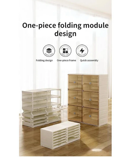 Smart Foldable Shoe Rack Shelf - 8 Layer |🔥 (BUY 1 GET 1 FREE)🔥